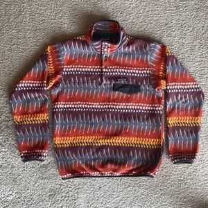 Patagonia Lightweight Synchilla Snap-T Fleece Womens Small S Laughing Waters